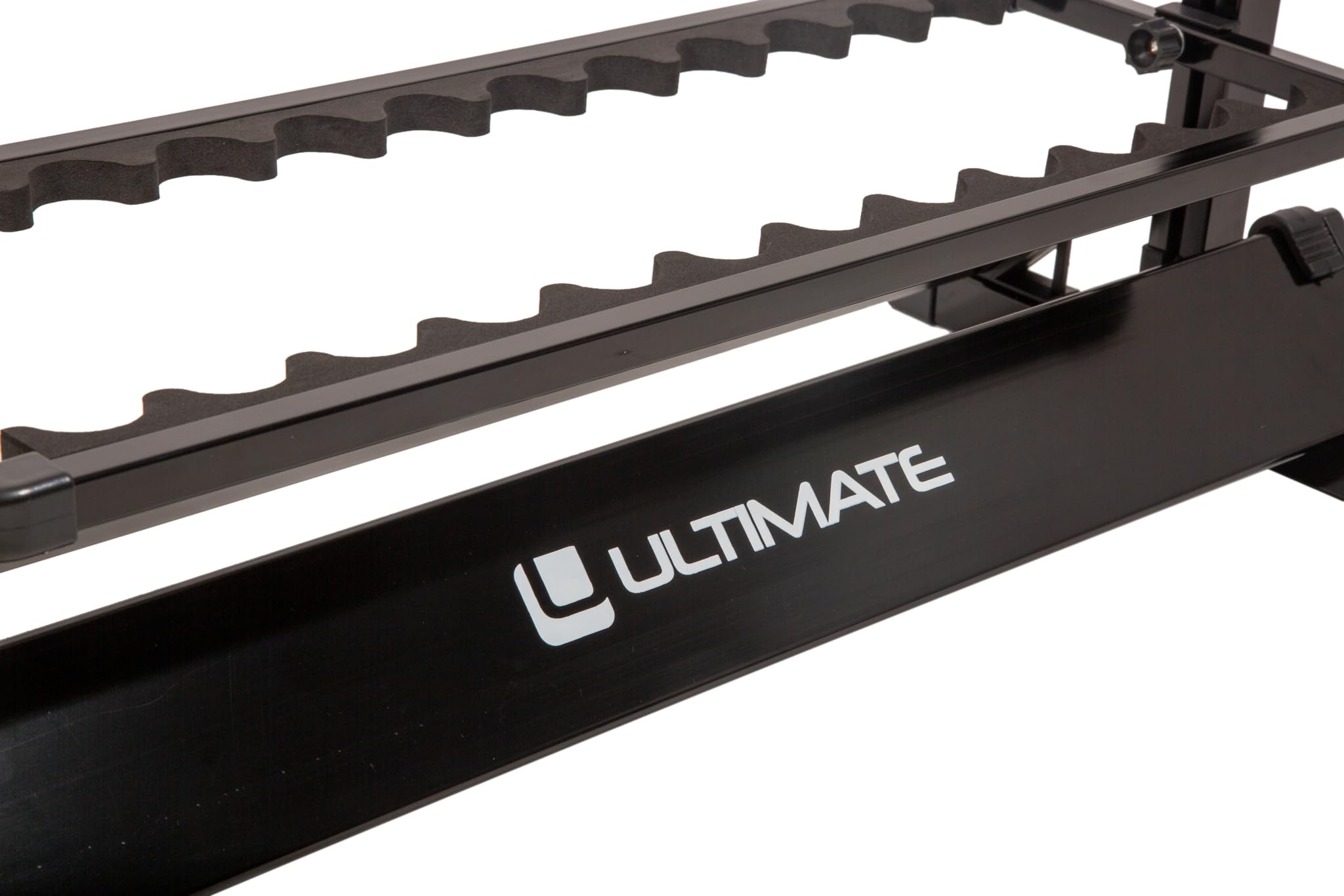 Ultimate Présentoir Pour Cannes Aluminium Rod Rack Black 24 Cannes - Rangement Canne A Pêche