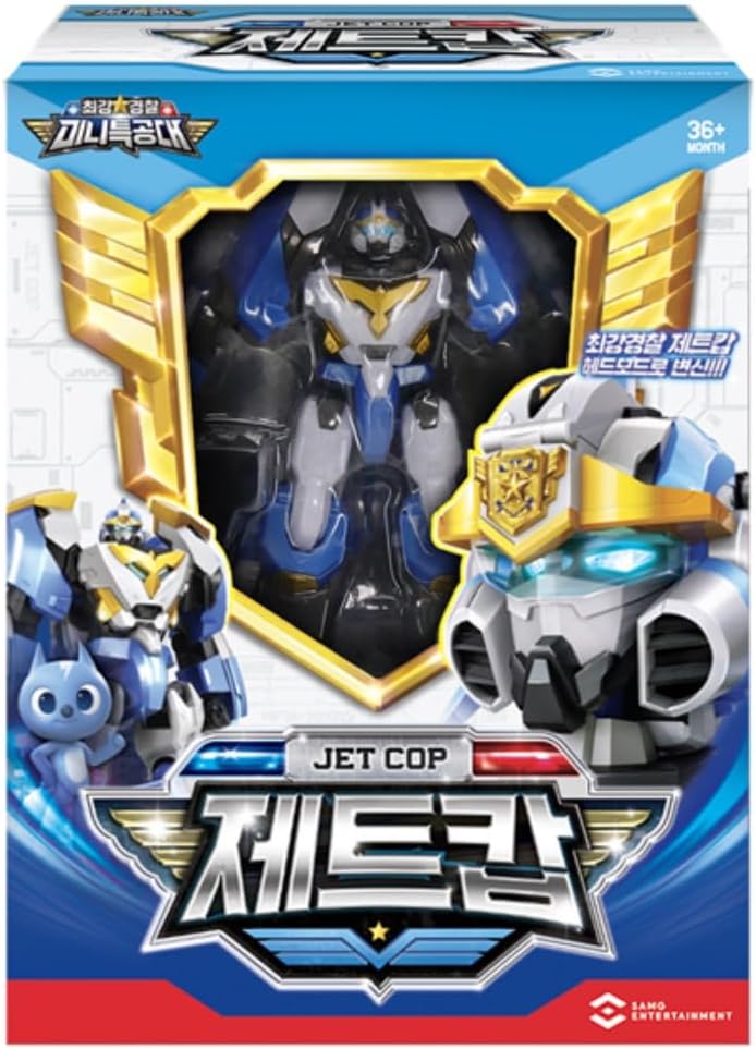 Mini force Season 6 Strongest Police Jet Cop Robot Toy
