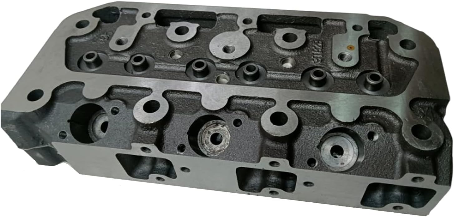 FridayParts Bare Cylinder Head without holes Compatible for Yanmar 3D84-1 3T84 Engine Takeuchi TB035 TB025 Komatsu PC20-5 PC20-6 PC30-6 PC30 PC38UU-1 Excavator Digger WA30-2 (Type 2-without holes)