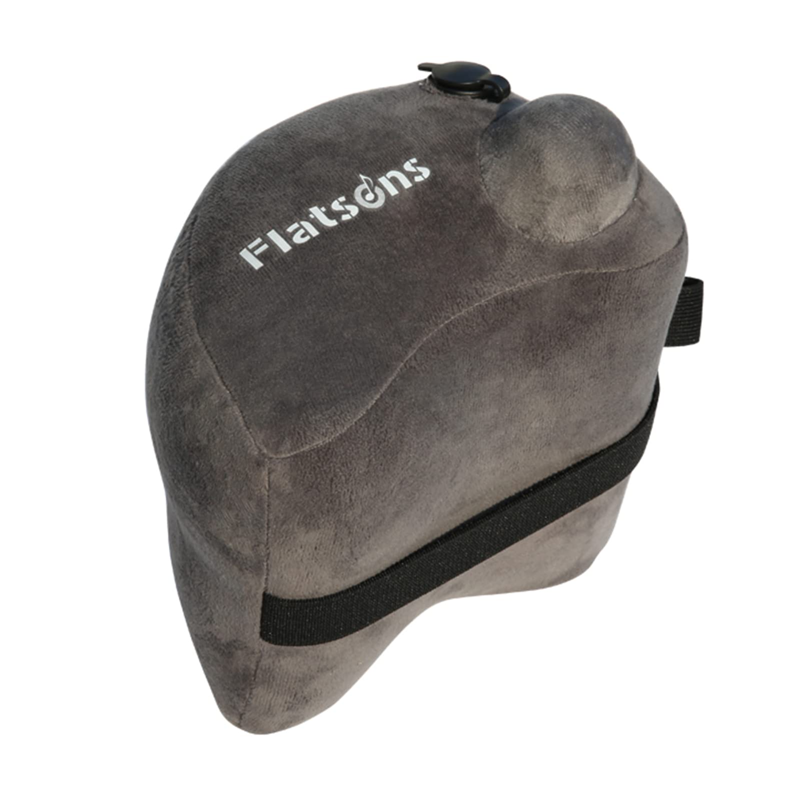 Cuscino per Chitarra Classica - Supporto per Chitarra Acustica Portatile, Grigio, Tessuto, Ergonomico, Comodo