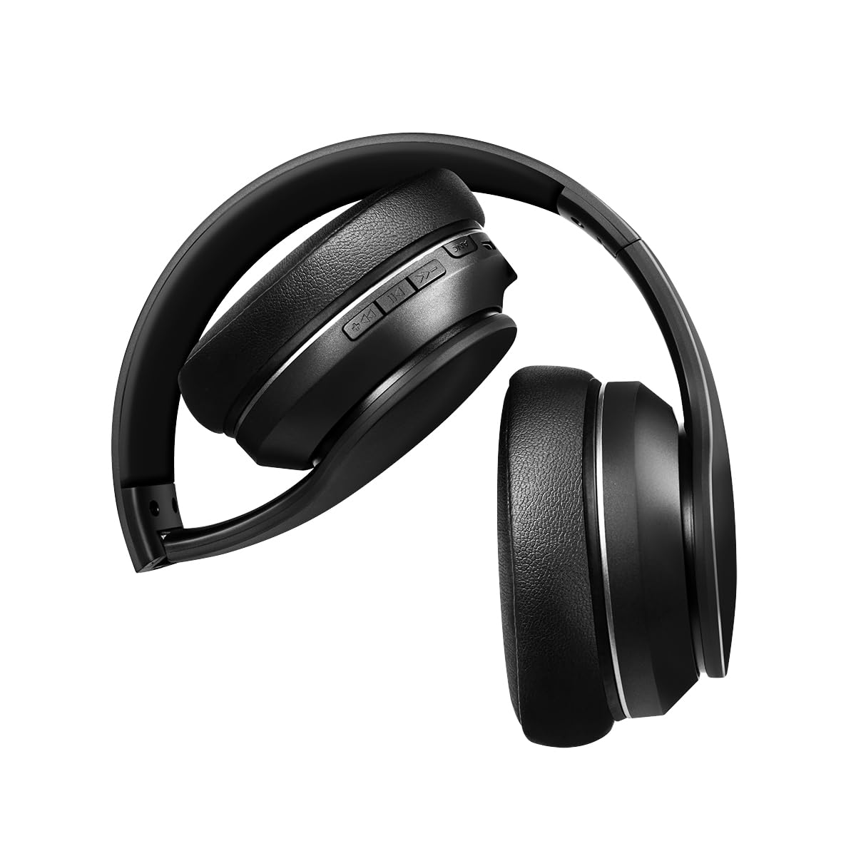 LogiLink BT0053 Casque Audio Bluetooth V5.0 avec réduction Active du Bruit et boîte de Transport