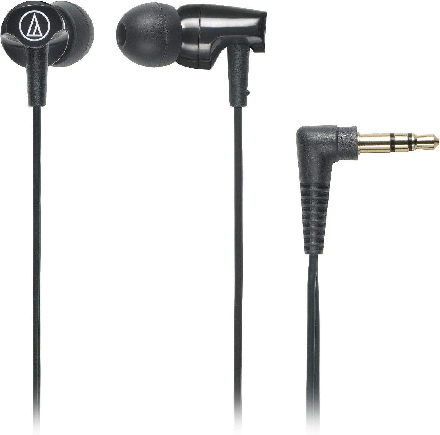 Audio-Technica ATHCLR100BK In-Ear Headphones, Black