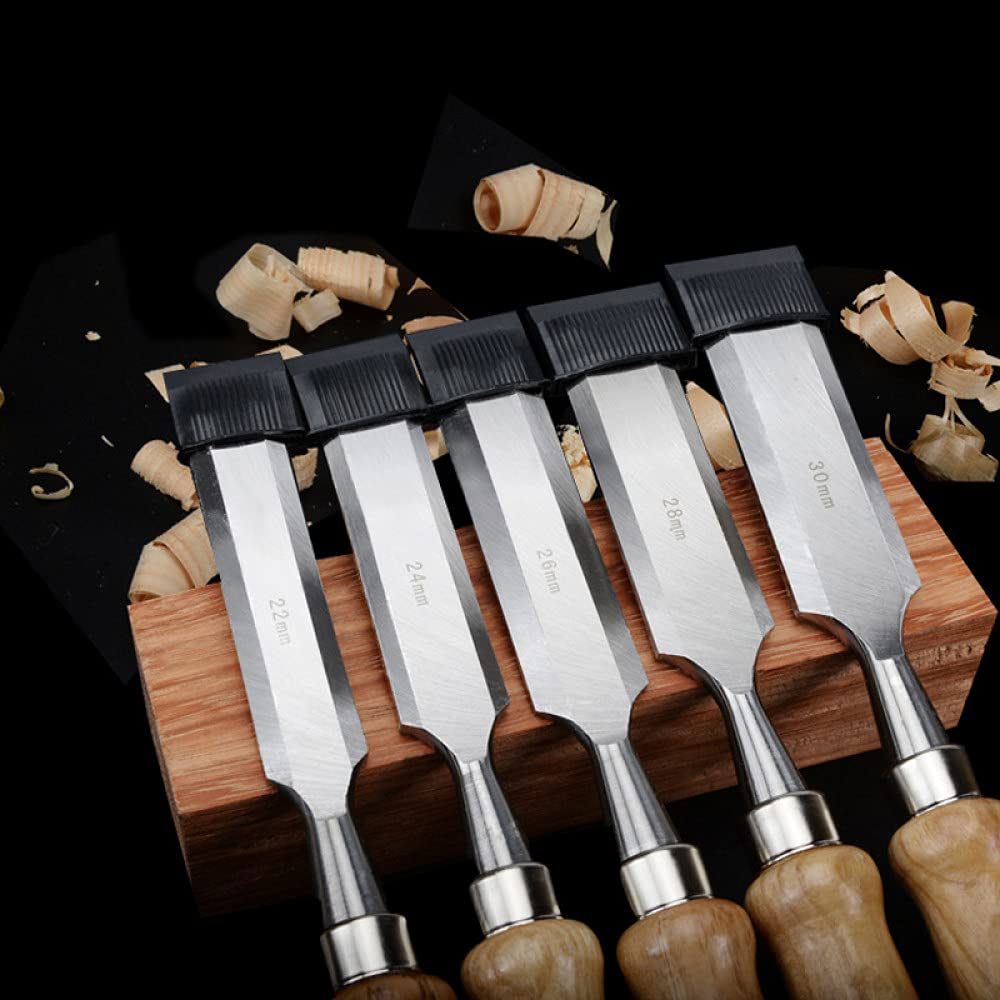 Kit De Ciseaux à Graver En Acier Tungstène – 8 Pièces Pour Sculpture Sur Bois, Pierre Et Artisanat - 10
