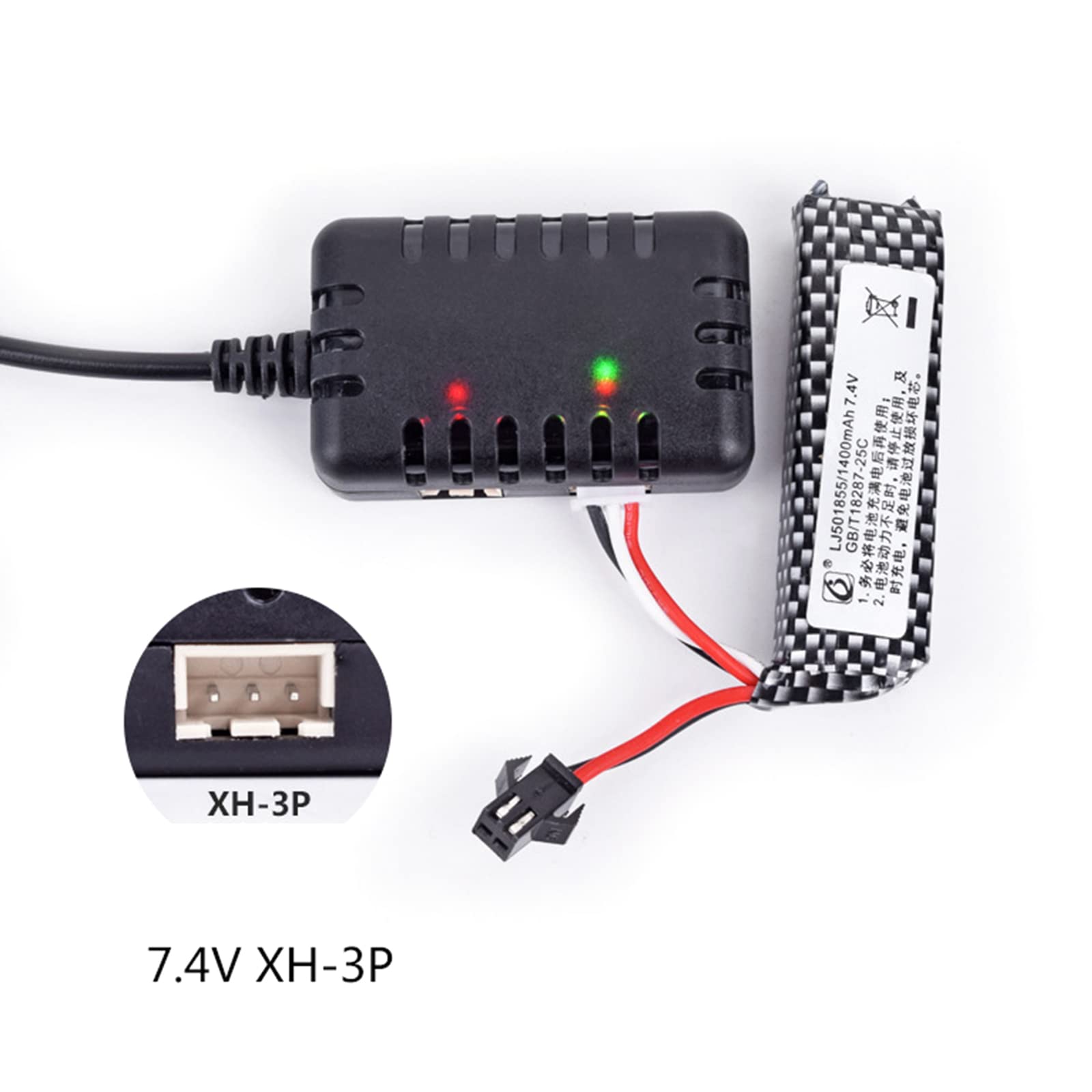 Caricabatteria 16,8 v litio Li-Ion connettore DC 5,5 X 2,1 mm 2 A Ah 35 W - Batt