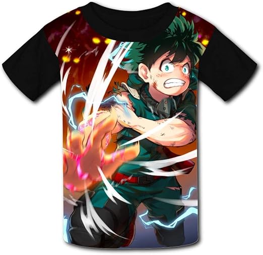 Comic Authorized Print T Shirt My Hero academias Series