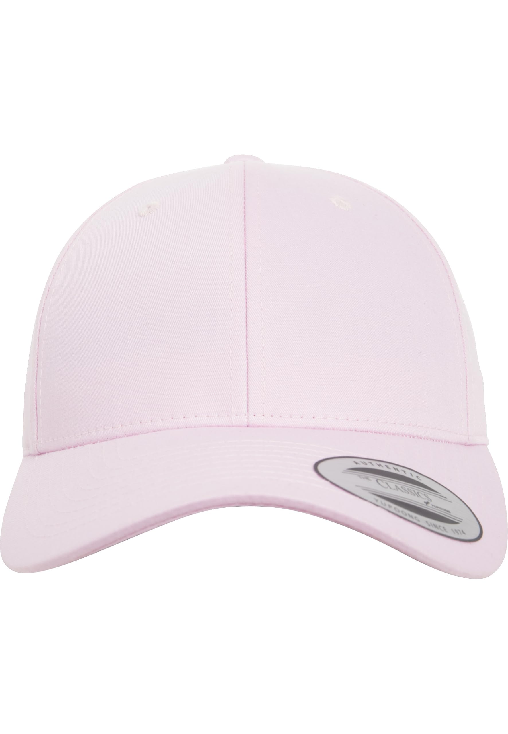 Flexfit Damen und Herren Baseball Caps Curved Classic Snapback Cap, Farbe Pink