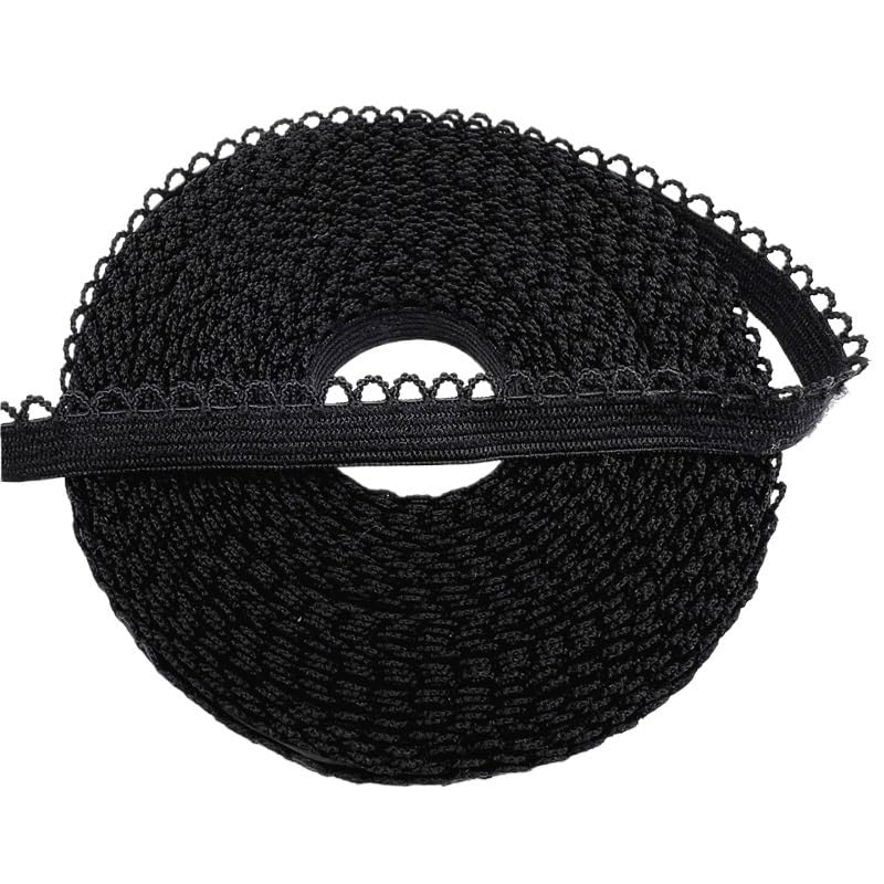 3 Metri/lotto) Tessuto Di Pizzo Elastico Bianco Da 17cm Biancheria Intima France - Foto 7