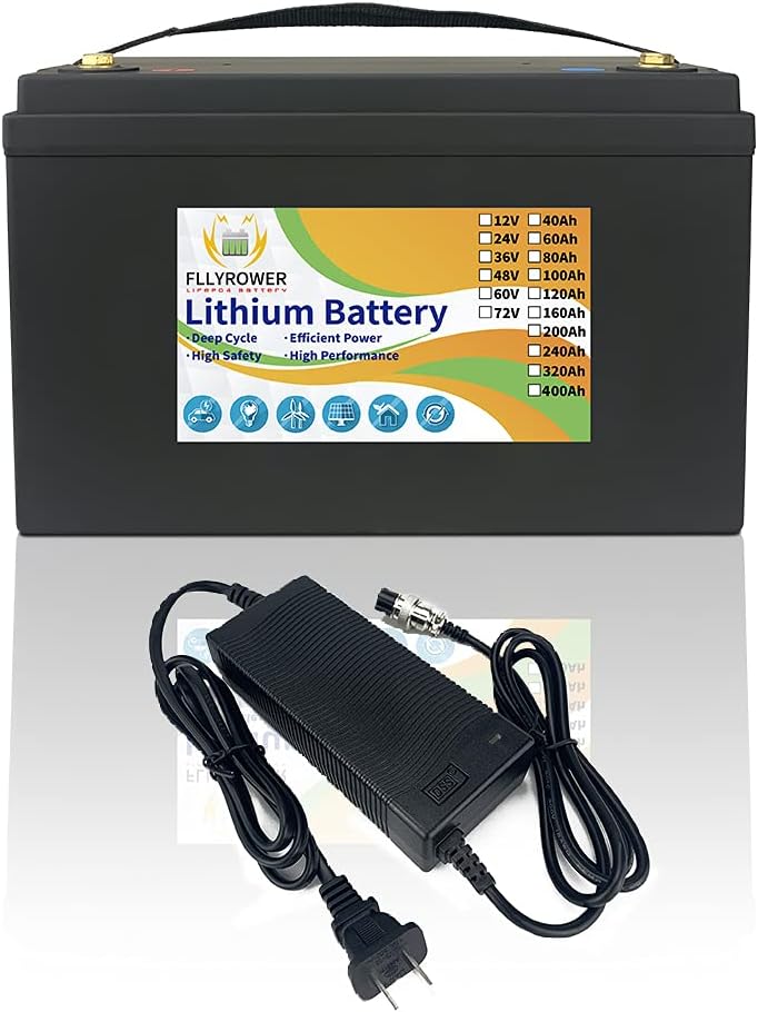 FLLYROWER flypower Battery for Solar