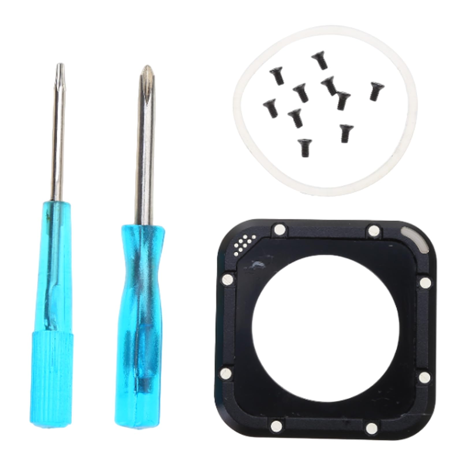 CHENZILIN Camera Lens Rings for 4S/5S Action Camera Lens Replacement Rings Screwdriver Sealing Rings Camera Accessory