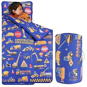 Mermaid Nap Mats for Preschool Daycare Toddler Nap Mat for Girls Daughter Kids Nap Mat with Pillow and Blanket,Sleeping Bag for Kids Granddaughter Kindergarten Travel Napping Gift,50″x20″