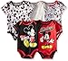 Disney Baby Boys' Boy 5-Pack Mickey Mouse Bodysuit