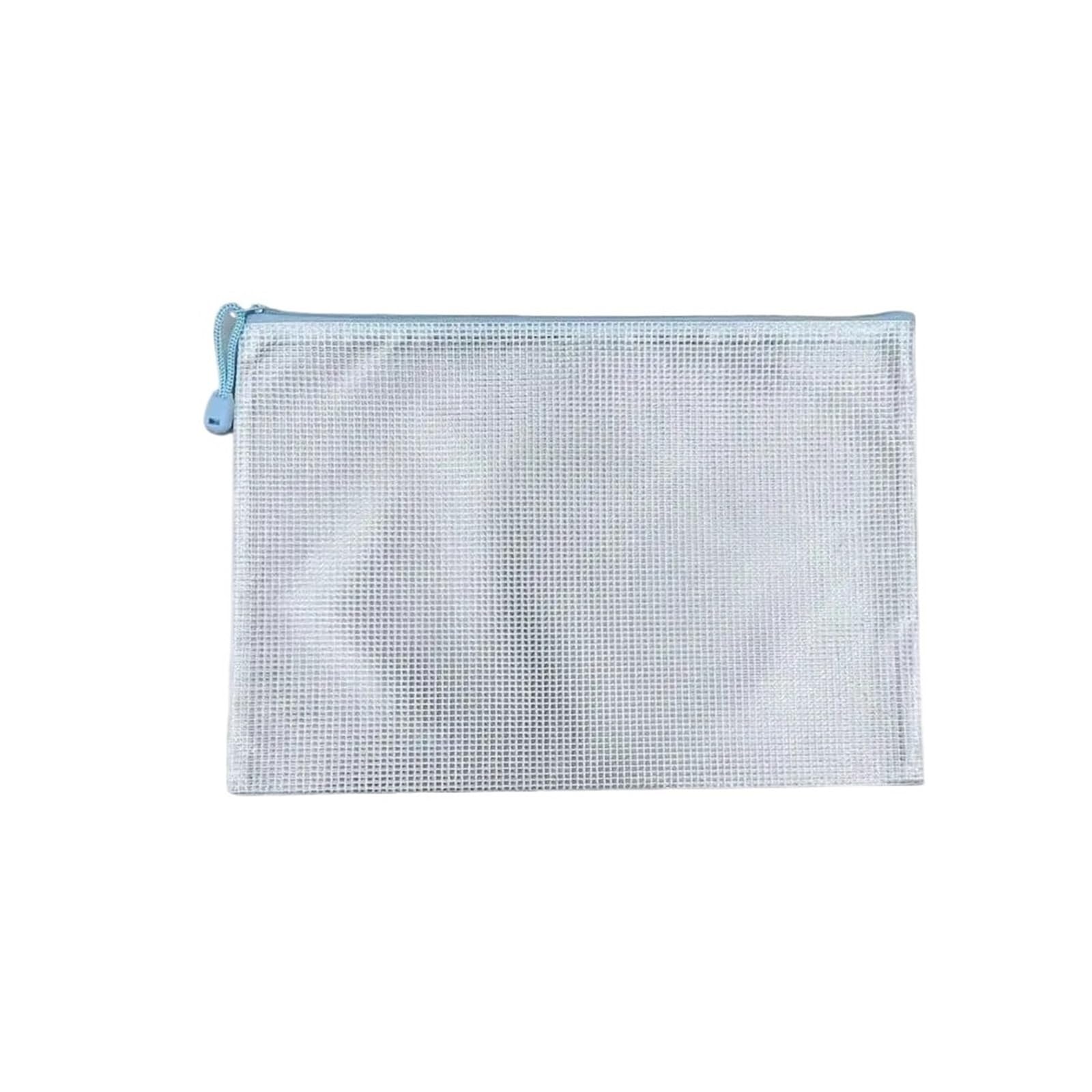 Lot de 24 pochettes à documents A4 en plastique avec fermeture éclair pour étudiants, papeterie, voyage, bureau, maison, rangement de documents