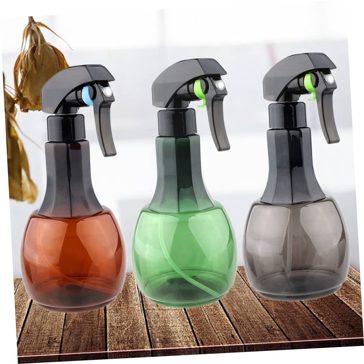 Healeved 6stücke Sprühflasche Für Haare Kontinuierliche Sprühfunktion Friseurwerkzeug Für Zuhause Und Salon Zufälligen Farben Praktischer Haarsprayer