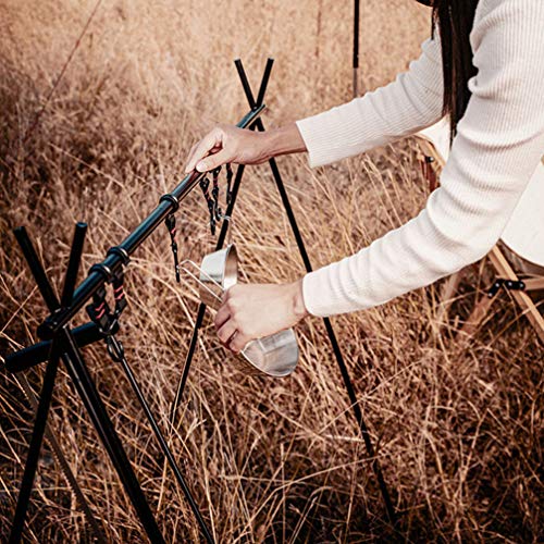 BESPORTBLE Fogueira para Cozinhar Suporte Churrasqueira para Fogueira Equipamento para Cozinhar Piqu