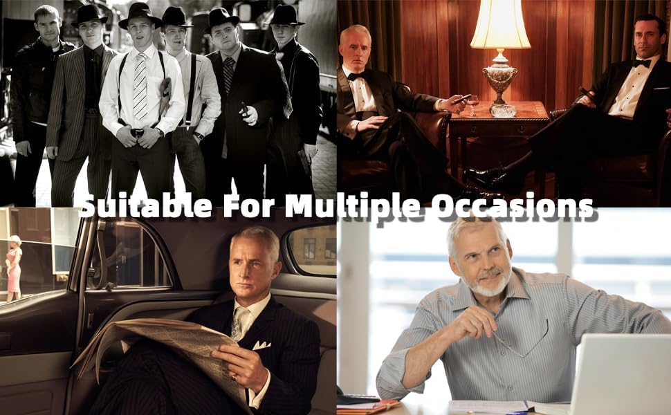 MELOTOUGH Men's Suspenders 2 Inch Wide Elastic Y Back Suspenders for Men Heavy Duty Suspender with Strong Clip for Pants - Image 7