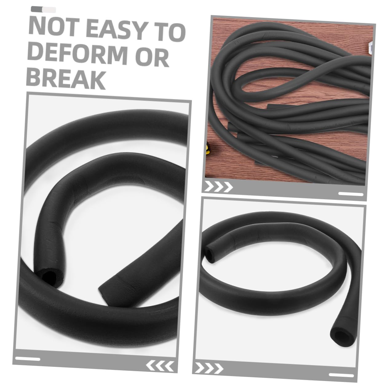 Gadpiparty 4piezas Tubo Aislante Para Agua y Aire Acondicionado De Longitud Protección Térmica Para Uso Interior y Exterior Aislamiento y Duradero