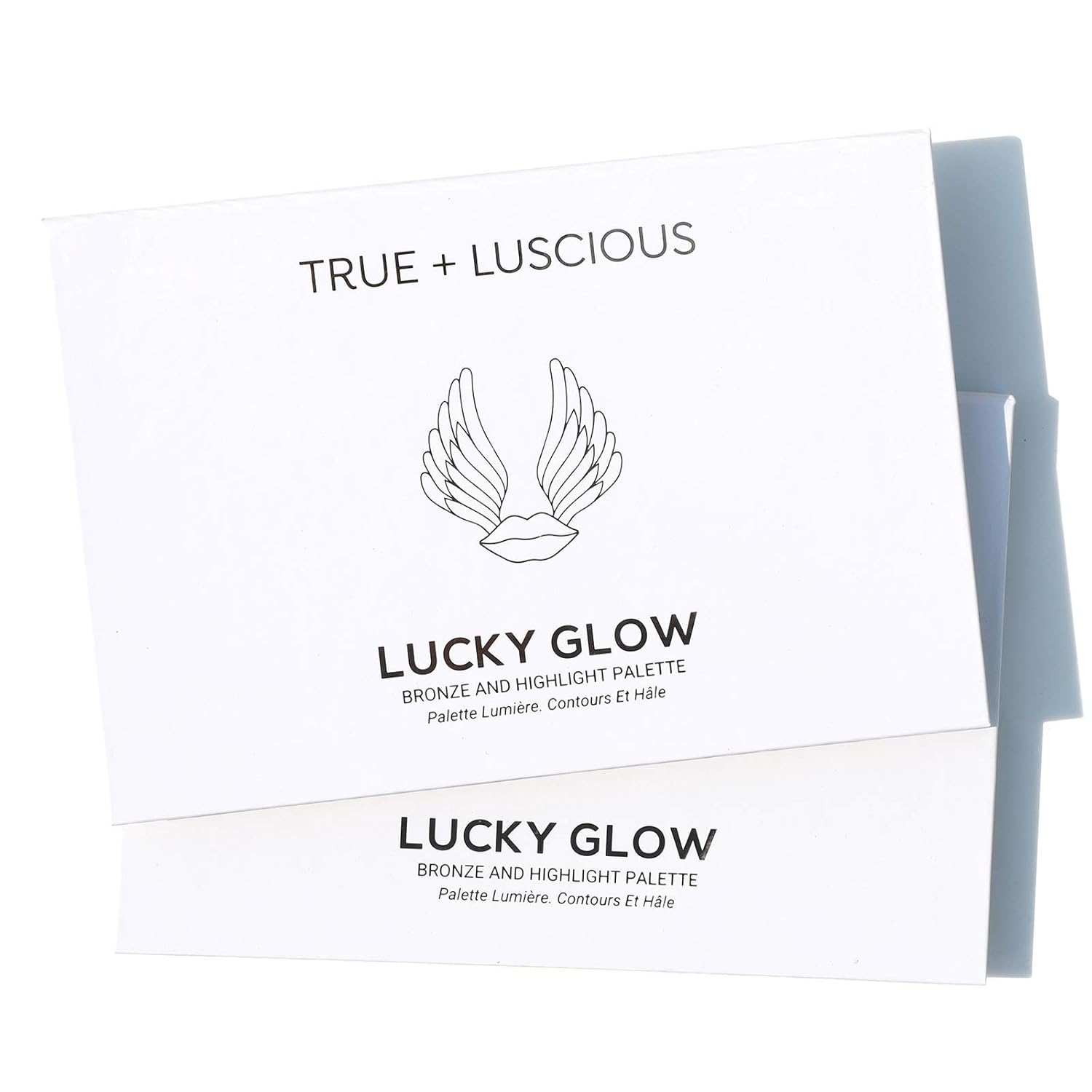 Lucky Glow Palette by True + Luscious Talc-Free Vegan Cruelty-Free Paraben-Free | Multi-Use Highlighter Blush & Bronzer Face Palette Layered Luminous Glow | Universal Flattering Shades 0.78 oz