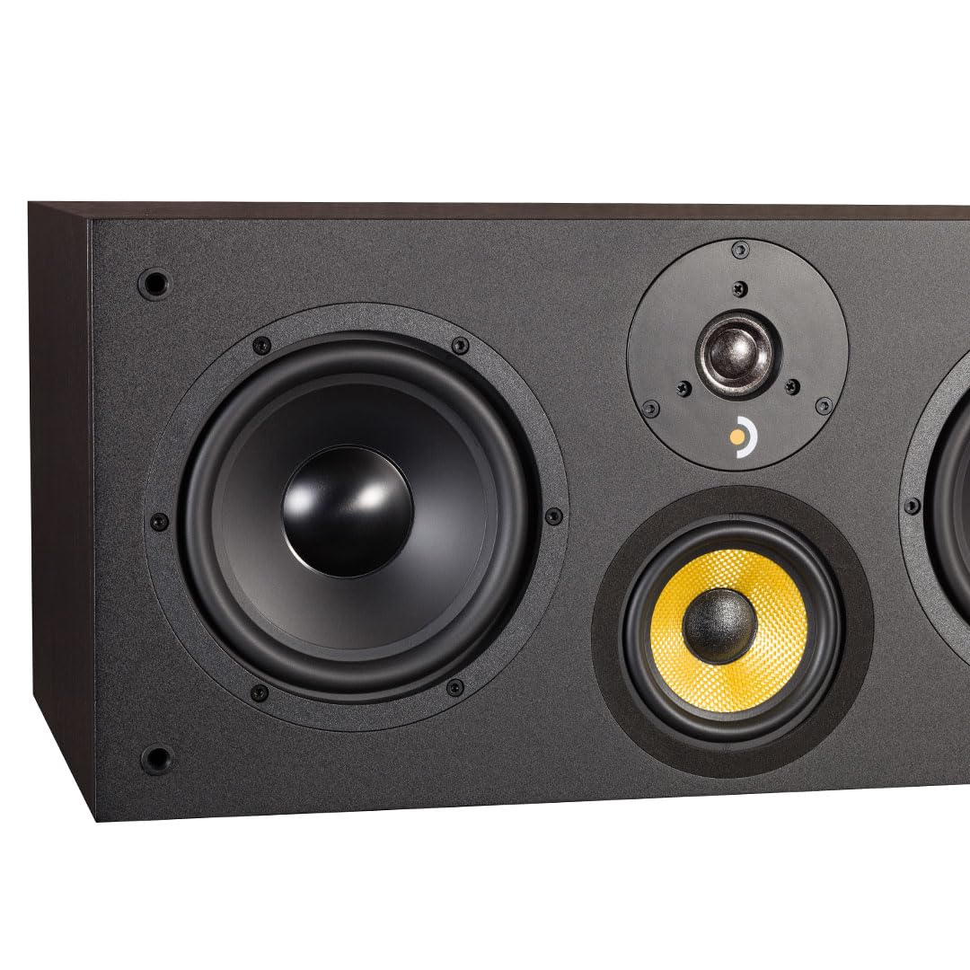 Davis Acoustics Ariane C2 Noir (Black) - Centrale 3 Voies/4 Haut-parleurs