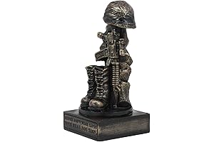 Ebros Patriotic Fallen Soldier Memorial Decor Sculpture