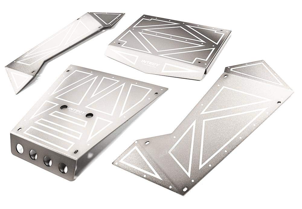 Integy RC Upgrades for Axial, Aluminum Alloy Panel Kit for Axial 1/8 Yeti XL Rock Racer Buggy