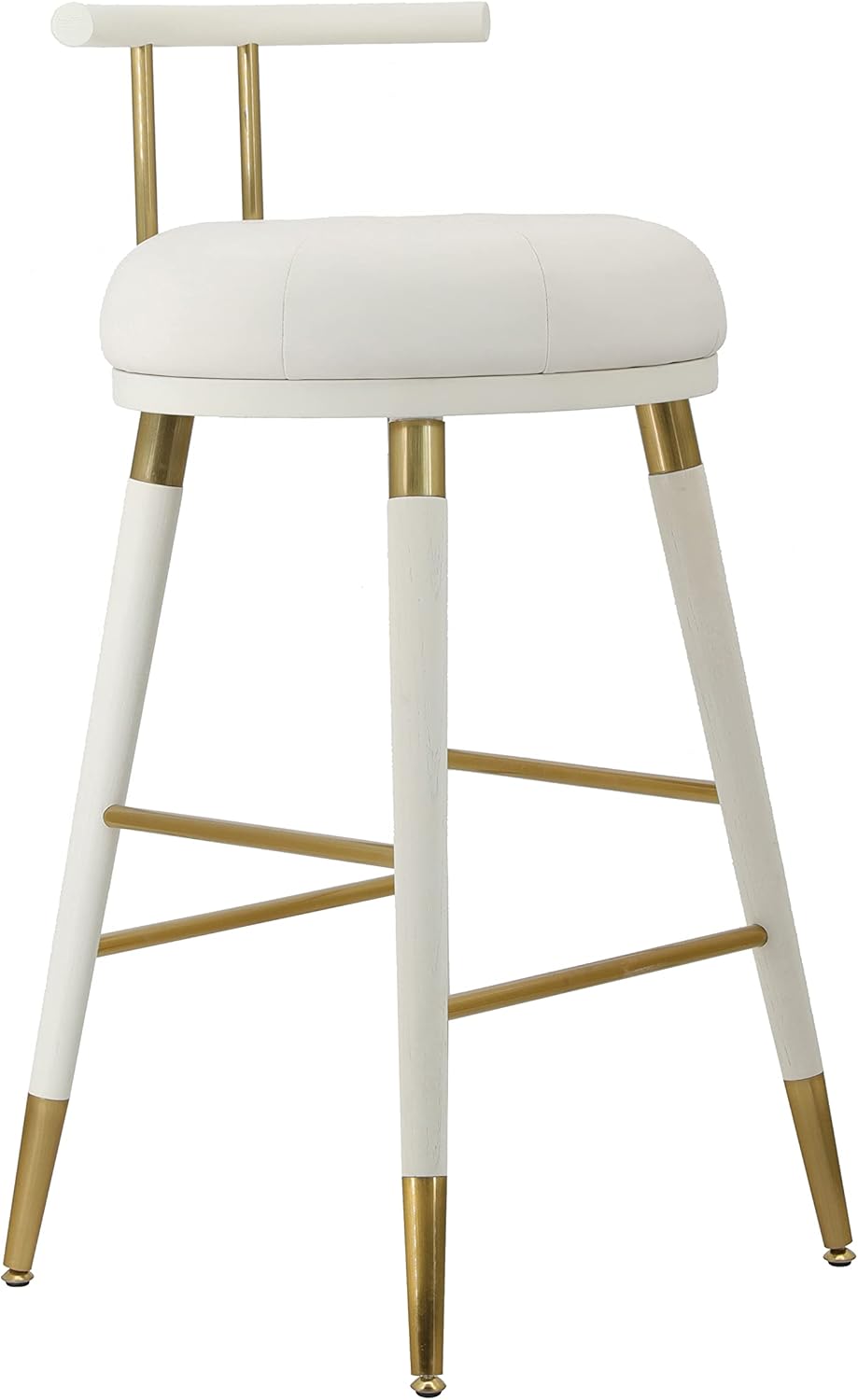 Tov Furniture Juniper Cream Velvet Counter Stool