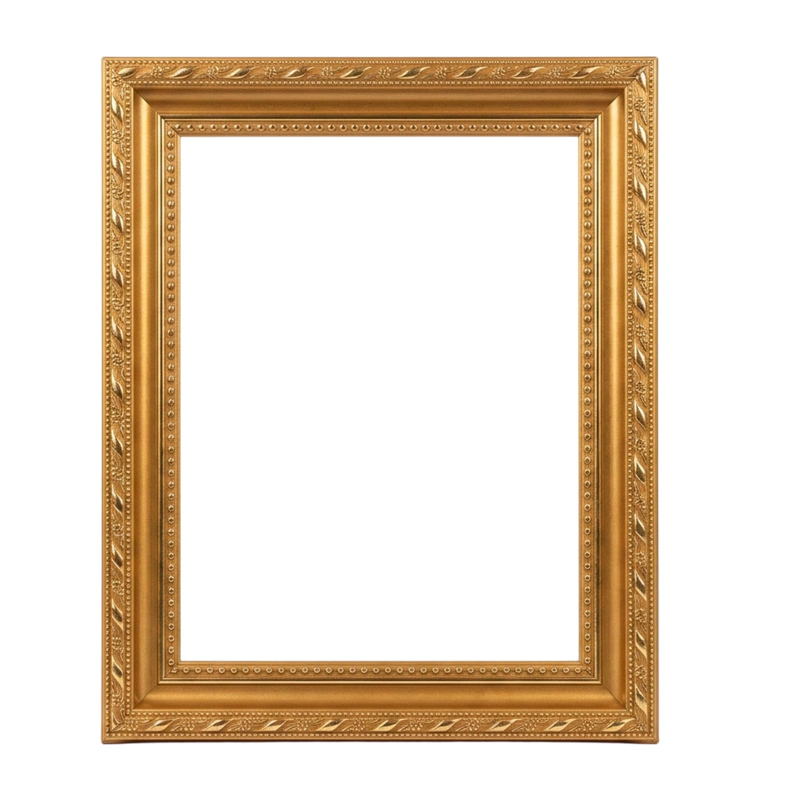 Gold A4 Frame, Solid Wood A4 Gold frame, Picture Frames