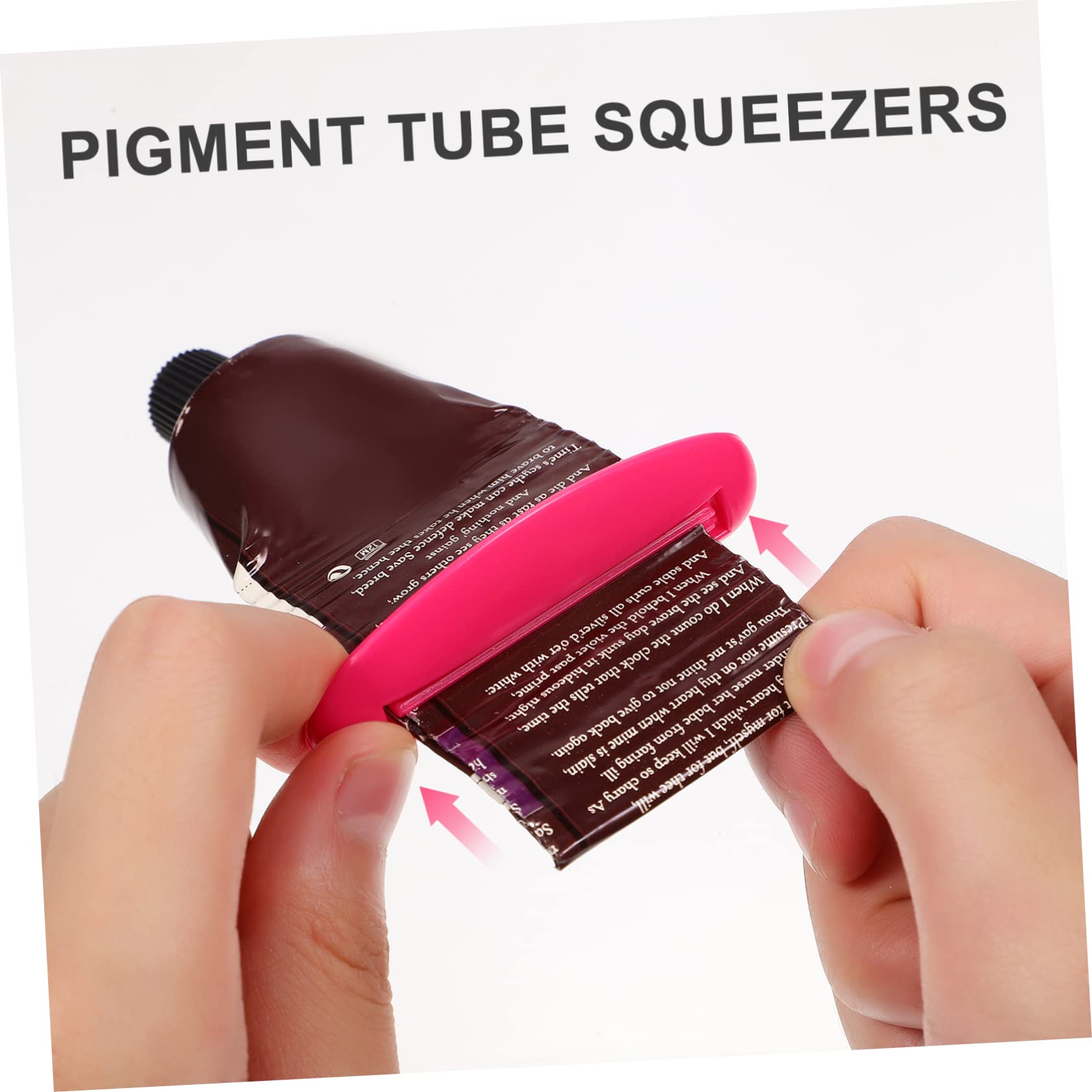 Beavorty Plastic Tube Squeezers 18pcs Toothpaste Squeezers Easy to Use for Boys and Girls Adults