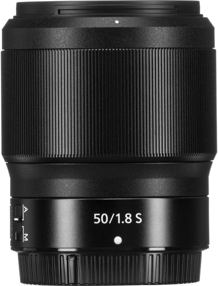 Nikon NIKKOR Z 50mm f/1.8 S Standard Lens Z Cameras (20083) + 64GB Memory Card + Filter Kit + Backpack + Card Reader + Corel Photo Software + Flex Tripod + Memory Wallet + More