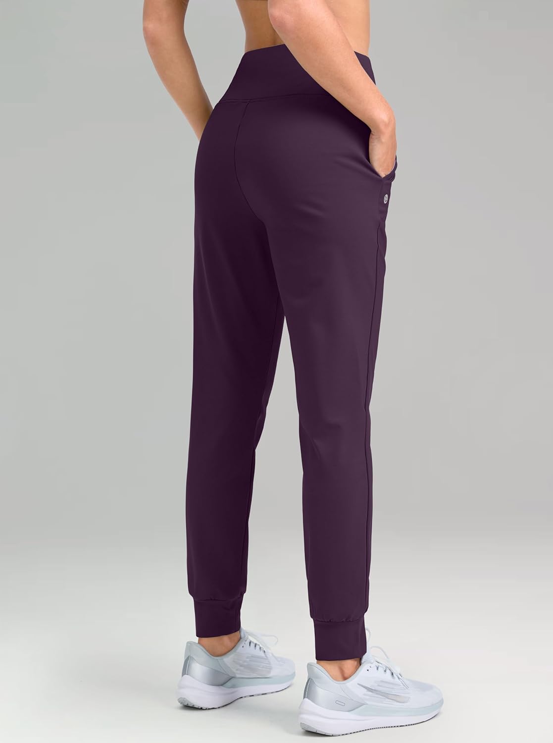 G Gradual Women's Fleece Lined Joggers High Waisted Water Resistant Thermal Hiking Pants Cold Weather Sweatpants with Pockets - Image 4