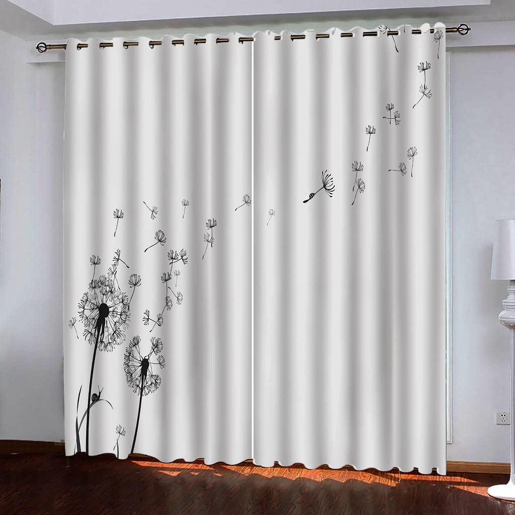 Rideau occultant thermique 140x280 cm pour isoler le salon du froid et de la chaleur
