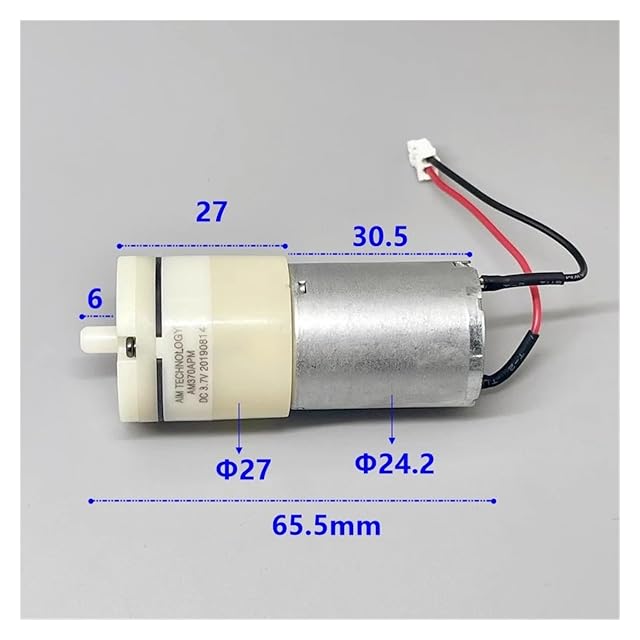 Foto 2 de 6 de NHKSFBLQ AM370APM 370 Air Pump DC 3.7V Low Noise Air Pump Aquarium Pump Pressure Pump