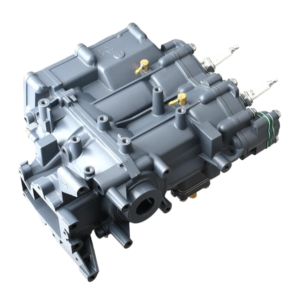 Conjunto de cárter 6B4-15100 6B4-15100-00-1S 6B4-15100-00 Compatible con Motor fueraborda 2T 9.9HP 15HP 15D 9.9D Series
