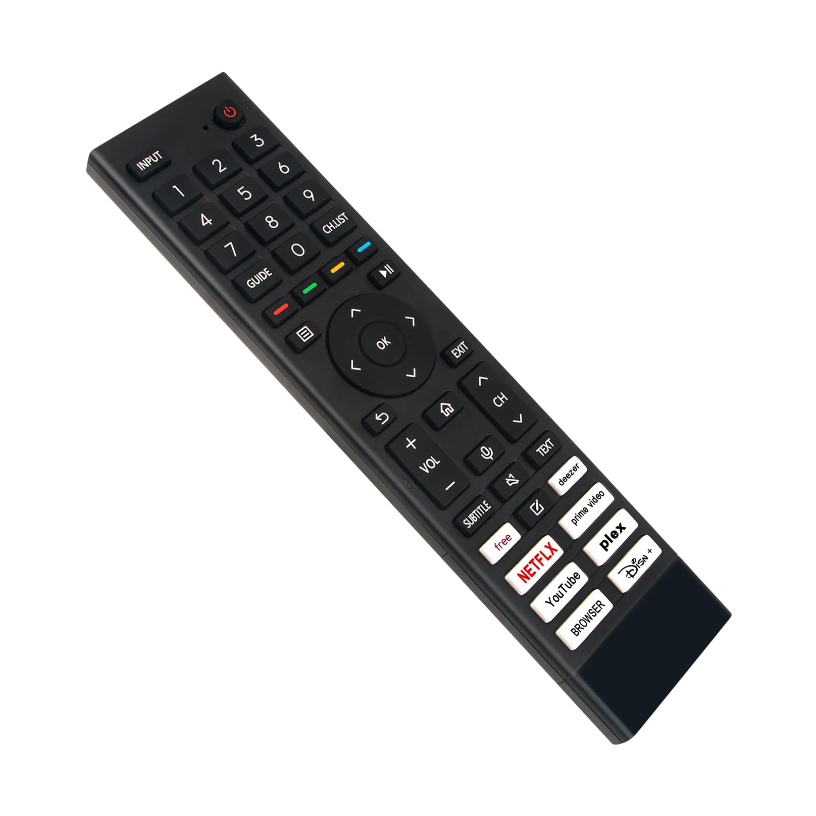 ERF3ZE80 pilot zastępczy głosem -VINABTY-pasuje do Hisense KIWI MEDION Technisat kiwi salling technisat medion tesla smart JVC DYON TV pilot ERF3ZA80 ERF3ZD80 ERF3ZB80 ERF3ZC80 ERF3ZE80