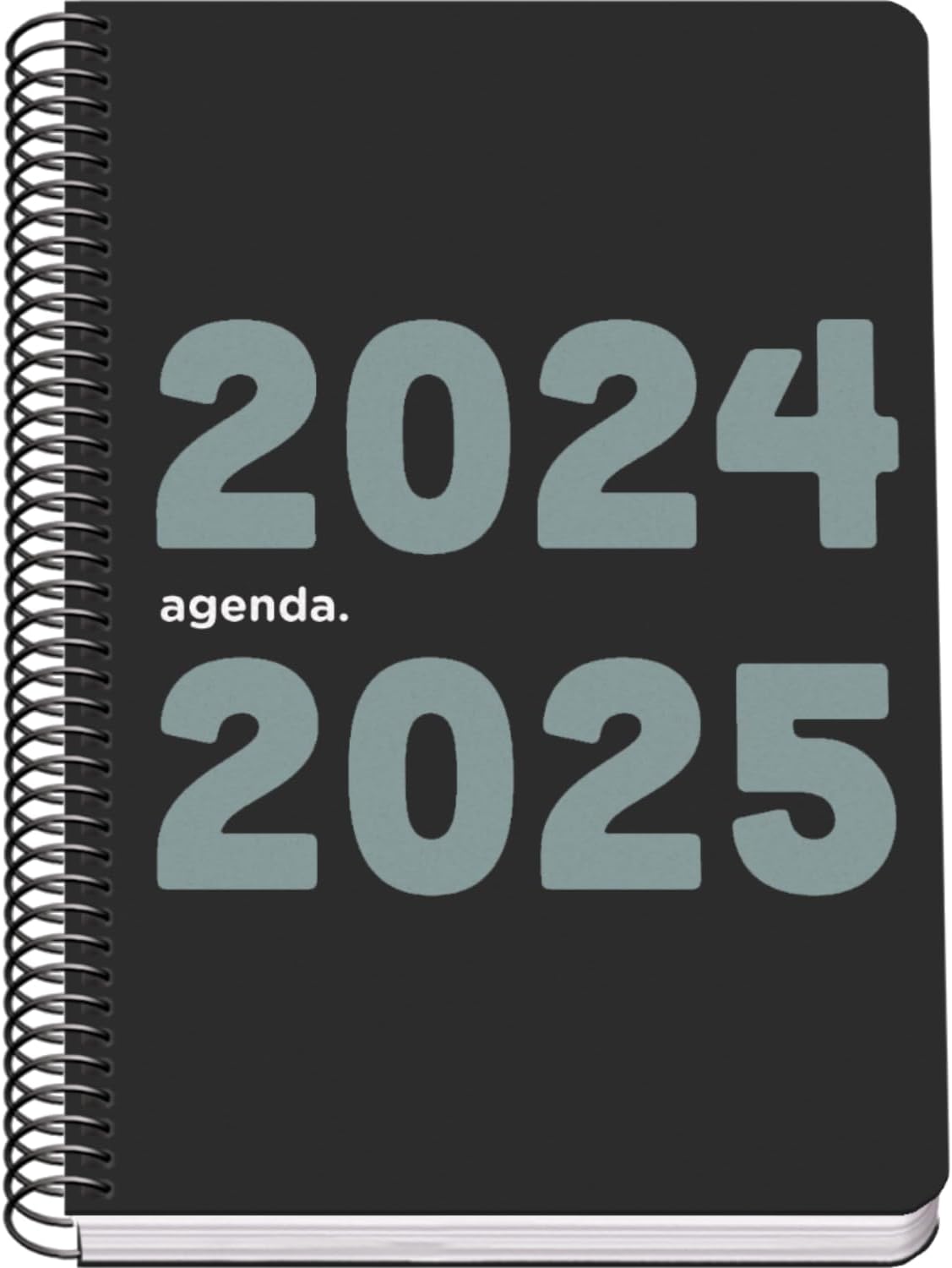 Agenda 2025 Giorno Per Pagina A5 - Copertina Rigida, Spagnolo, Rosa Aruba - Foto 8