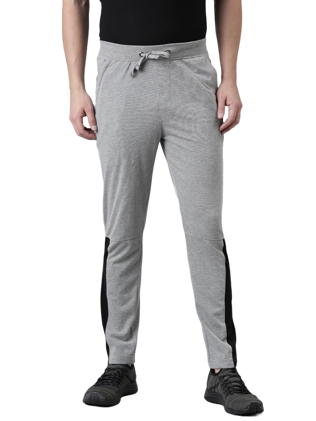 Force NXT Mens Cotton Solid Track Pants (Pack of 1)