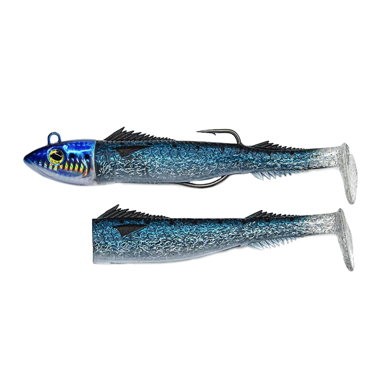 JLC Real Fish Combo 40 gr Kafa + 100mm Vücut + 1 Yedek Vücut #2 Sardina