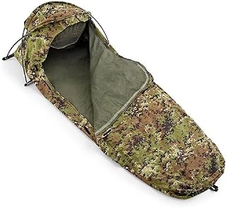 Bivi Tent + Compression Bag Italian Camo Defcon 5 for Camping, Tent Camping