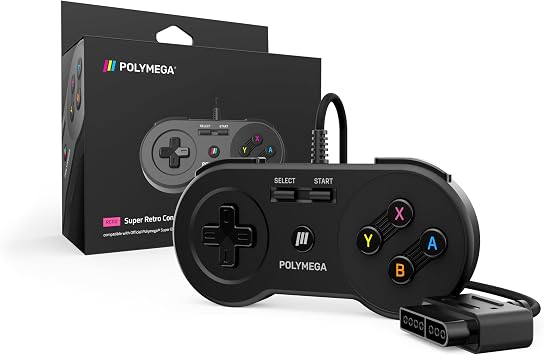 Polymega® Super Retro Controller (RC02) - Wired Connection for SNES Style Controller Ports