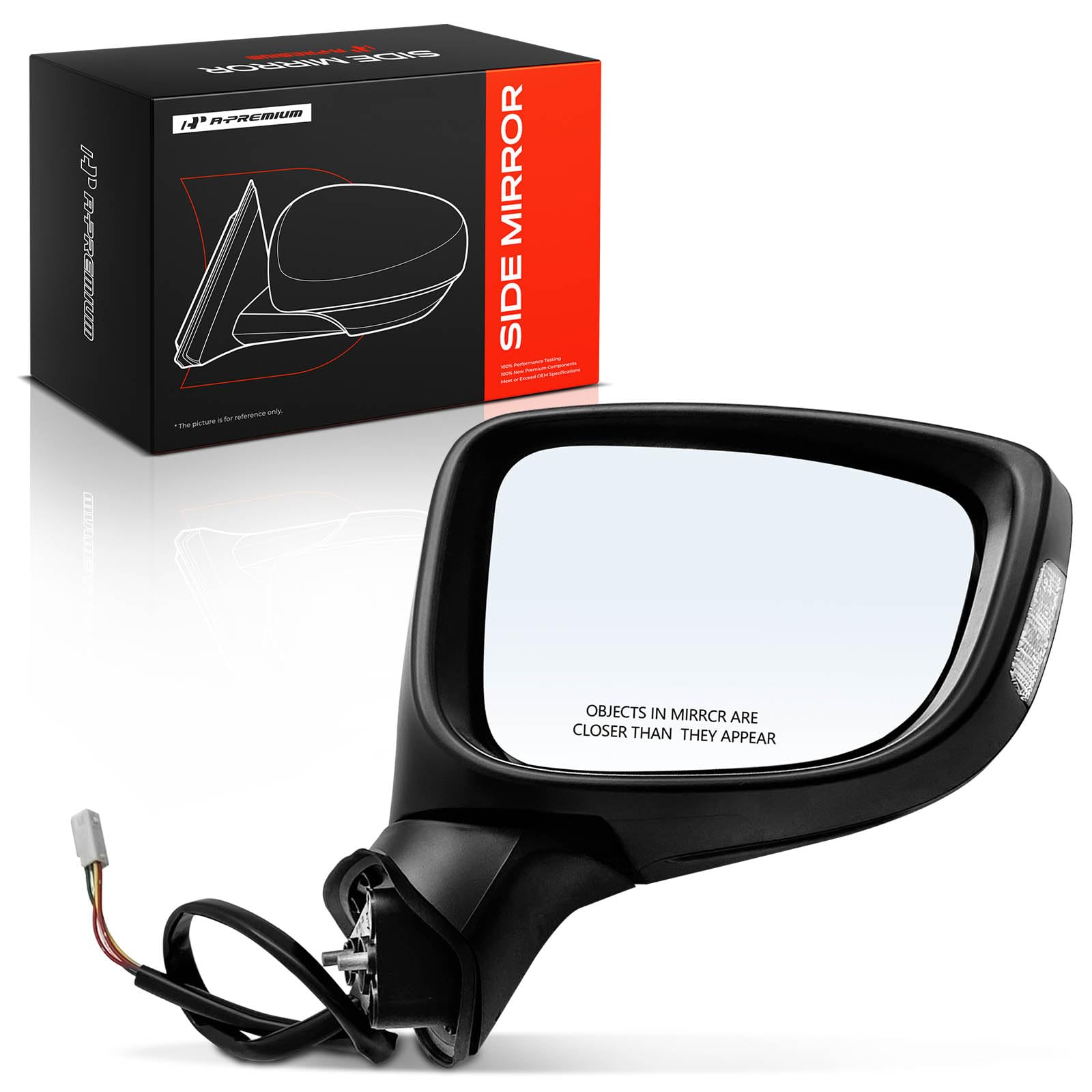 Amazon.com: A-Premium Passenger Side Power Door Mirror Compatible