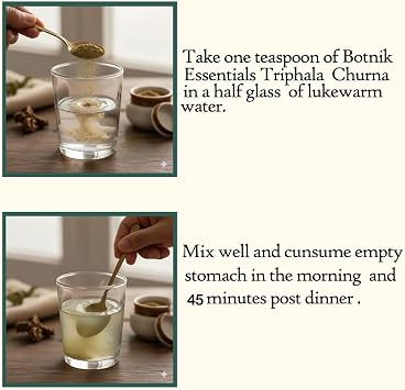 100% Organic Triphala 1:2:3 Churna-250gm for Acidity|Gas|Constipation|Indigestion|Colon Cleansing, Formula by Maharishi Vagbhata in Astang Hridayam.