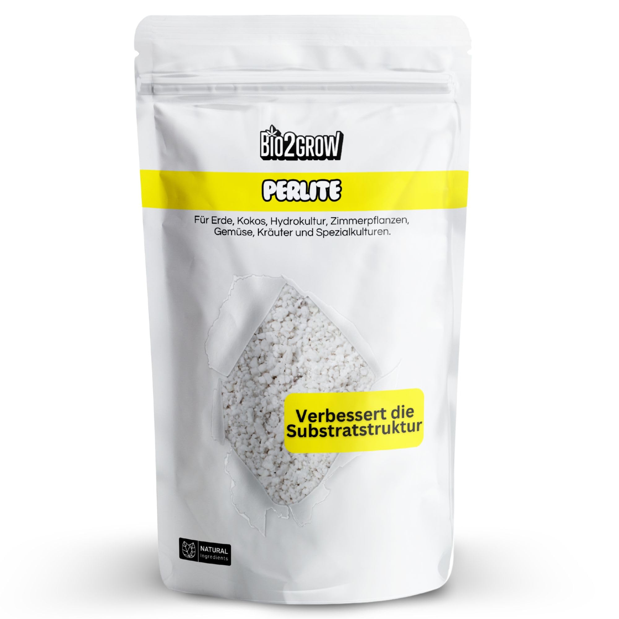 Perlite - Perlite für Pflanzen Drainage Vulkangestein Anbau Blumenerde Erde Substrat (40 Liter)