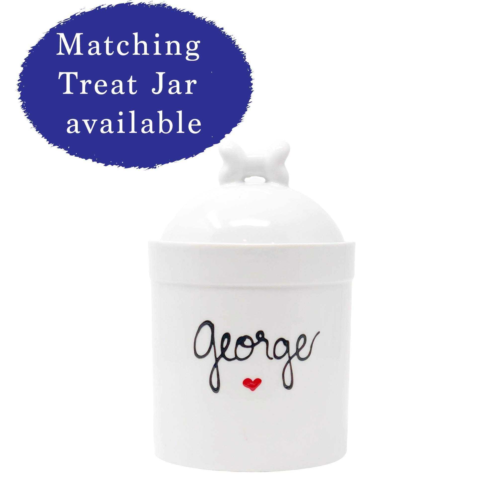 Amazon.com: Personalized Dog Bowl - Large Custom Dog Bowl with Name -  Ceramic : Handmade Products