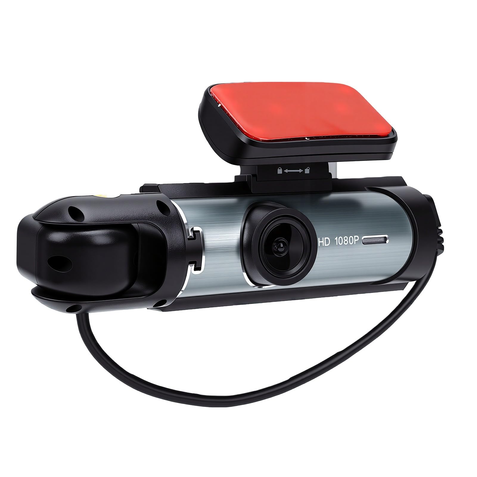 Jectse Doppia Dash Cam Anteriore e Posteriore, Registrazione