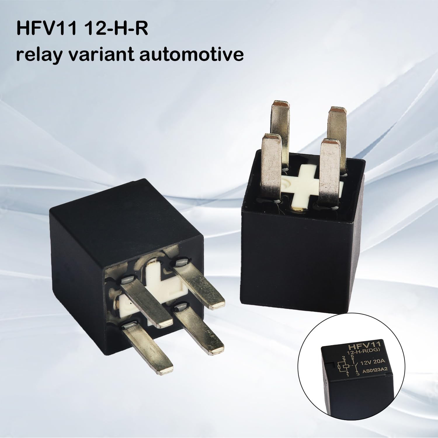 Ehdis 2 Pezzi Relè 4 Pin 12V 30A SPST Multi-Purpose Relay Heavy - Foto 4