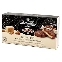 Anthon Berg – Snack Dolci Ricoperti di Cioccolato, Ripieni di Marzapane e Baileys®, Crema al Whisky Irlandese, 175 Grammi