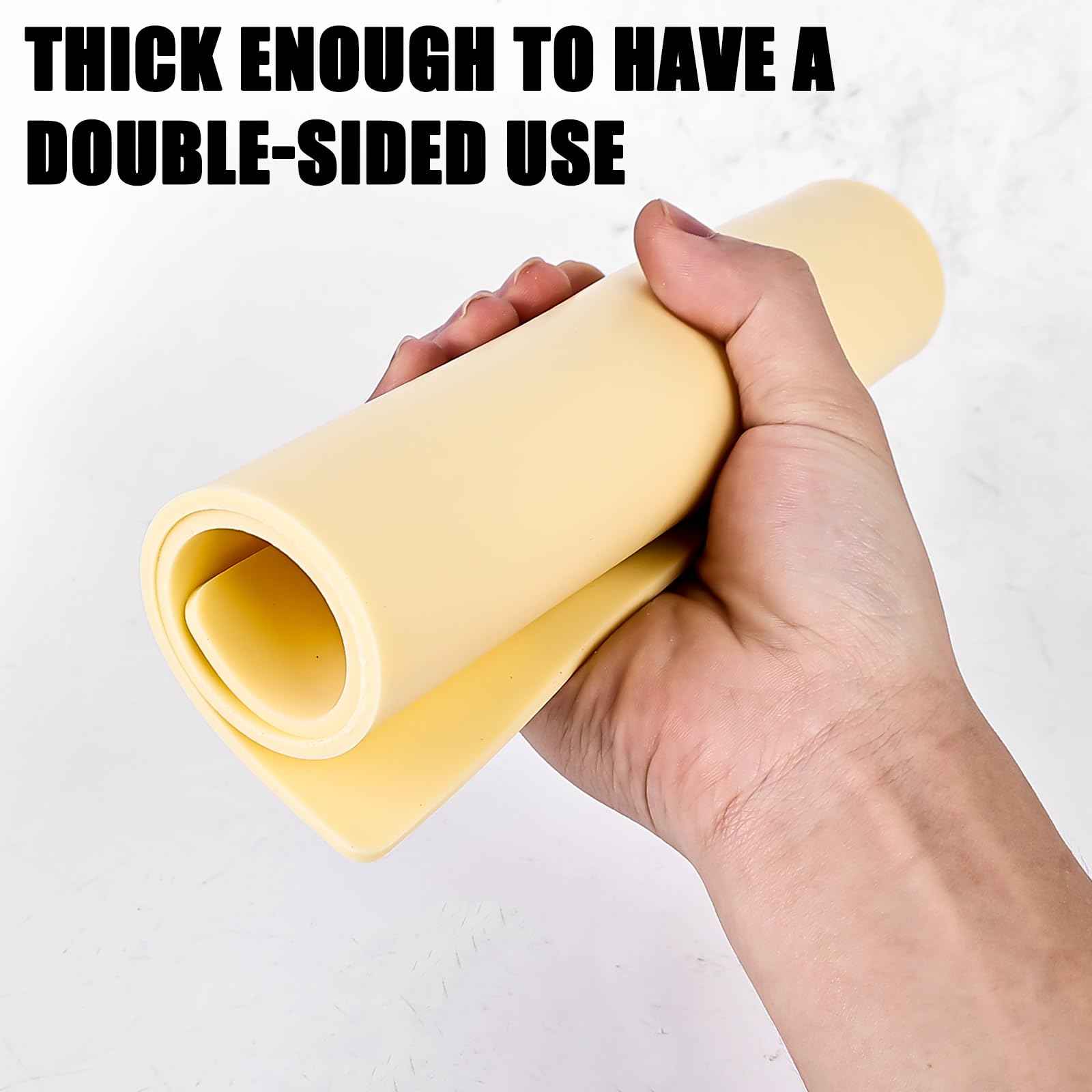 4 Unidades de 30 x 20 cm Piel Sintética de 3 mm para Tatuaje - Uso de Doble Cara con Accesorios