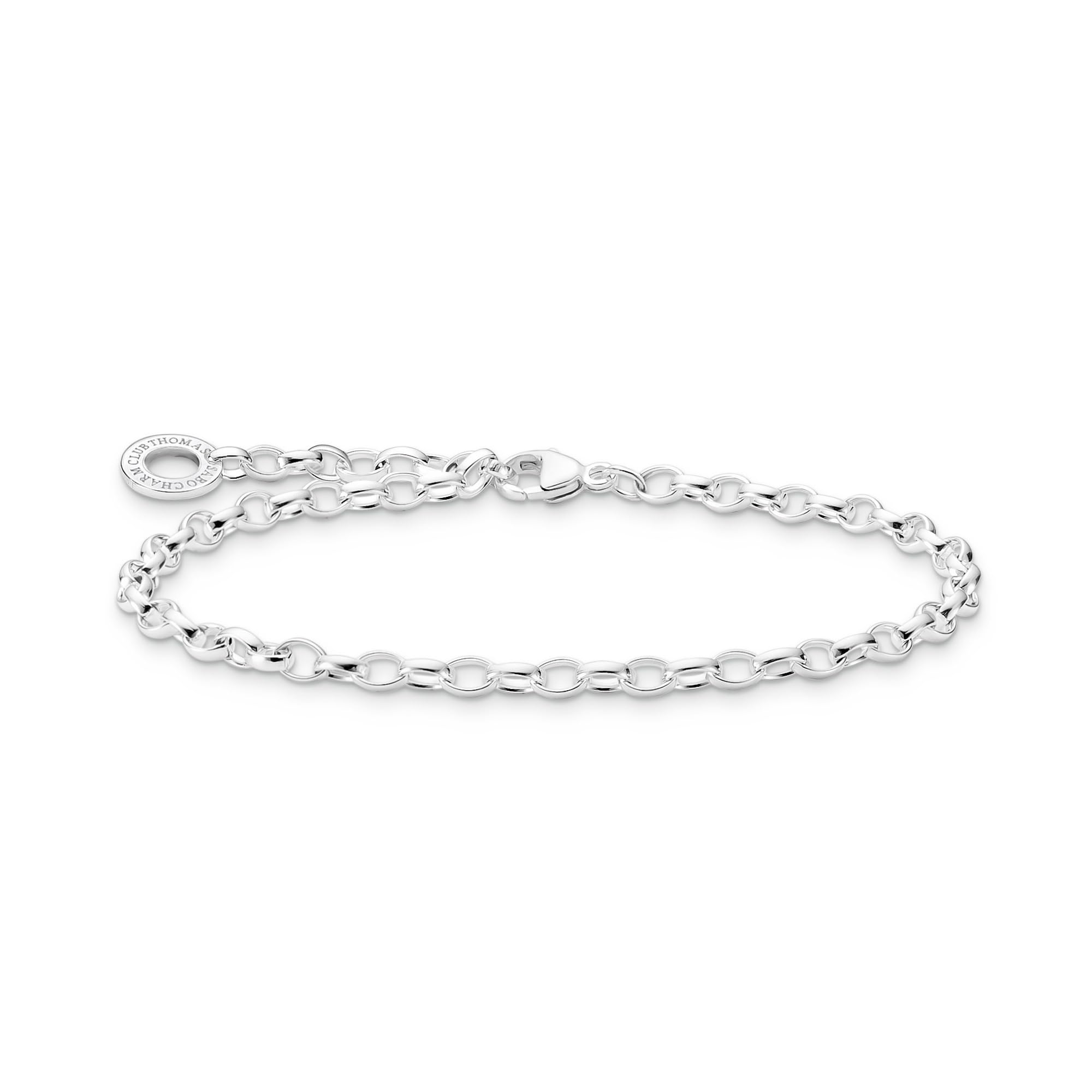 Thomas Sabo Charm Bracelet Classic 925 Sterling Silver X0163-001-12