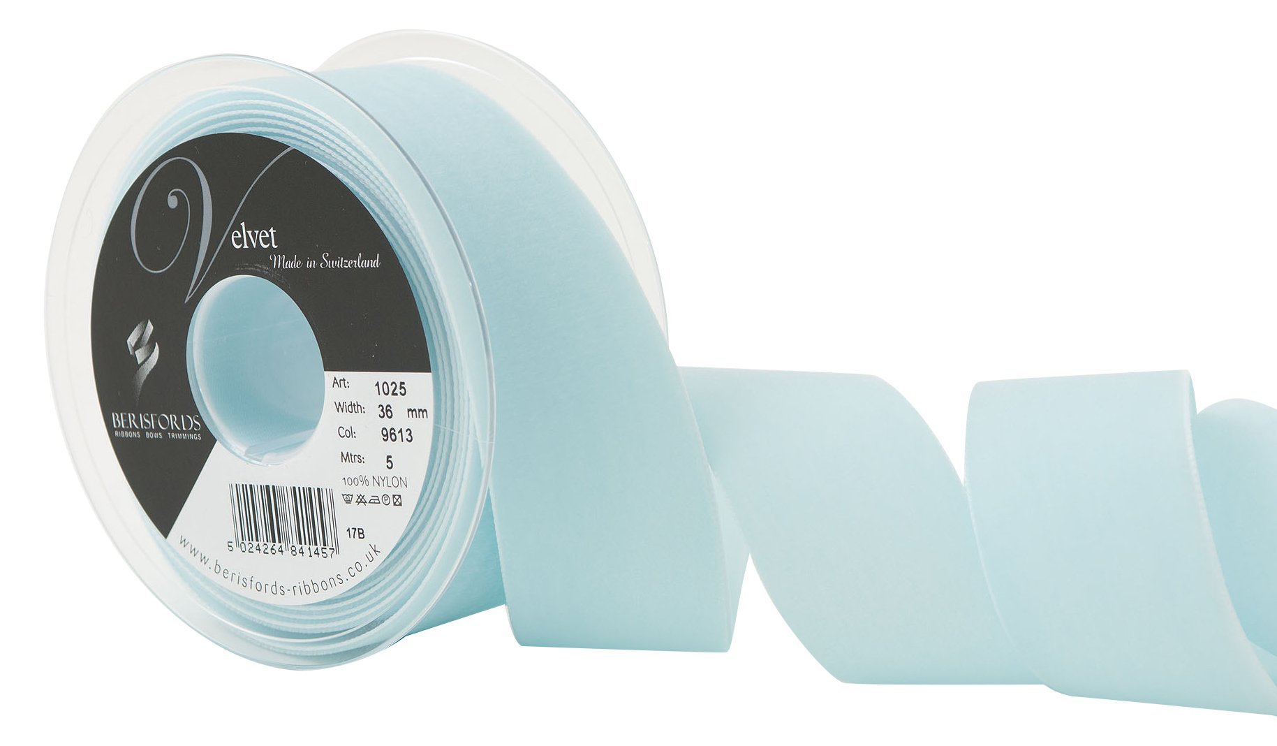 Berisfords 9613 Horizon Velvet Ribbon Mini Roll