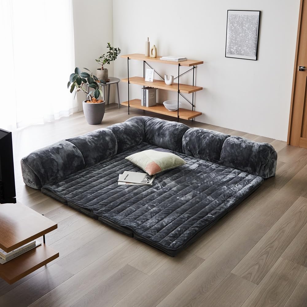 Amazon｜[ベルメゾン] ソファーカバー あったかなめらかなカバーが