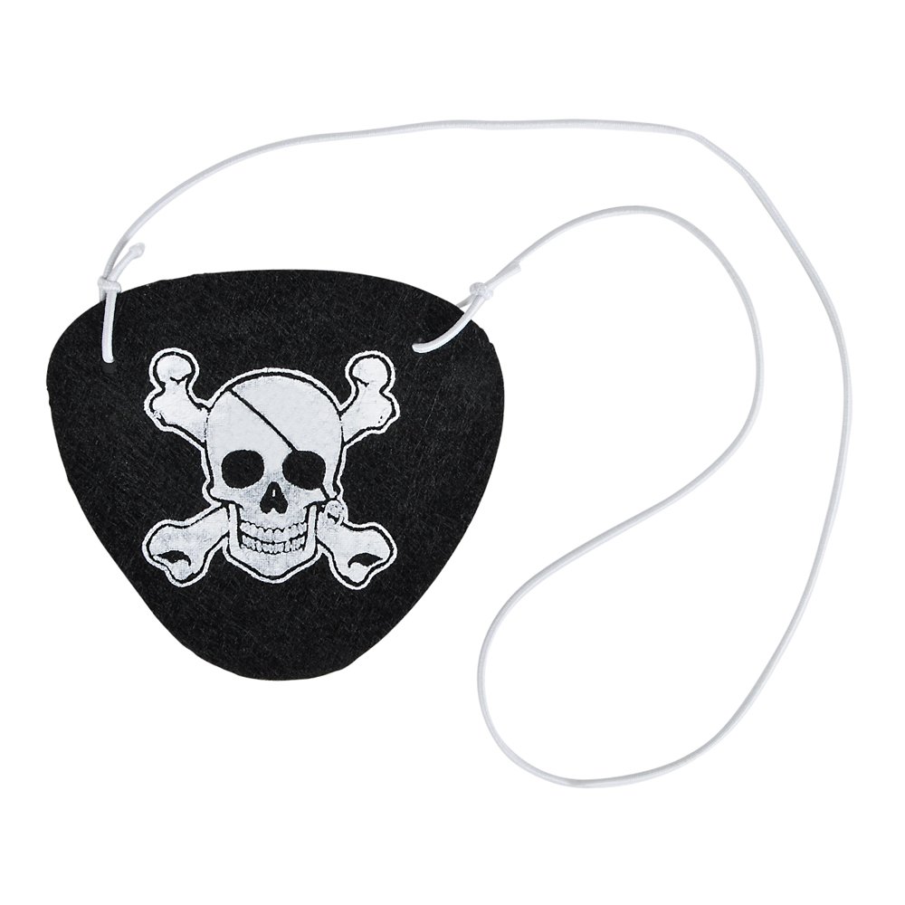 Rhode Island Novelty 2.5 Inch Felt Pirate Eye Patch One Dozen Per Order